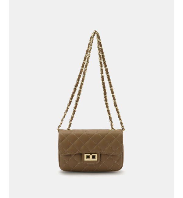  「MILOS / ミロス キルティングチェーンバッグ」|ショルダー・メッセンジャー|