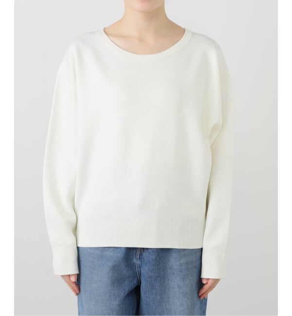  「《追加3》【洗える】接結クルーネックプルオーバー」|ニット・セーター|