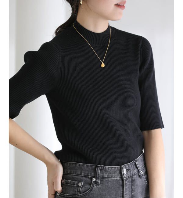  「【洗える】ウォッシャブルコットン混アンサンブル」|ニット・セーター|