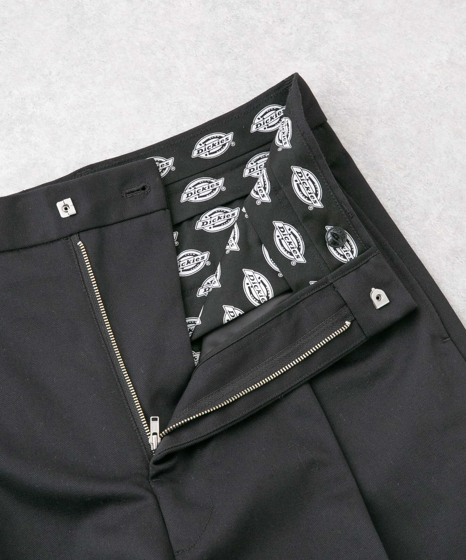 nano･universe「｢HOTEL PALACE(オテル パラス)｣ディッキーズ別注２タックワイドパンツ」|チノ|