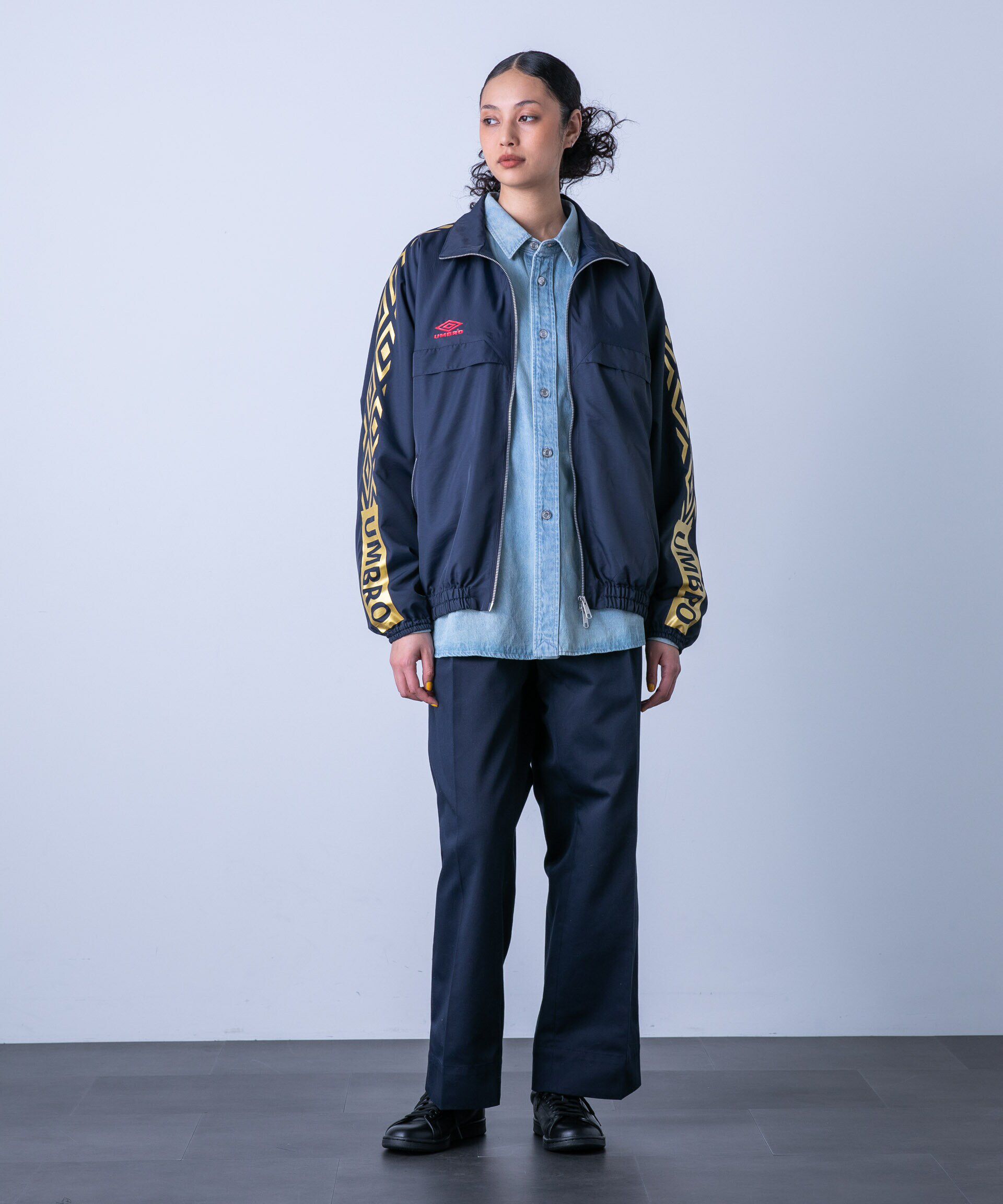 nano･universe「｢HOTEL PALACE(オテル パラス)｣ディッキーズ別注２タックワイドパンツ」|チノ|