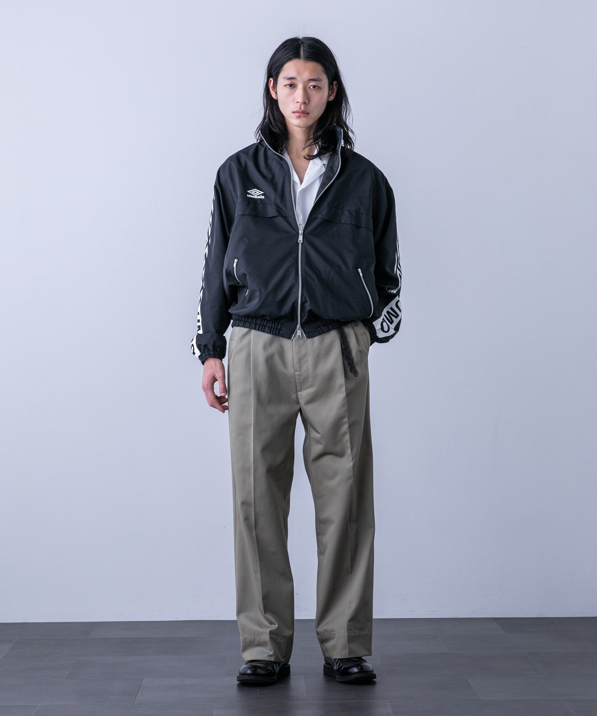 nano･universe「｢HOTEL PALACE(オテル パラス)｣ディッキーズ別注２タックワイドパンツ」|チノ|