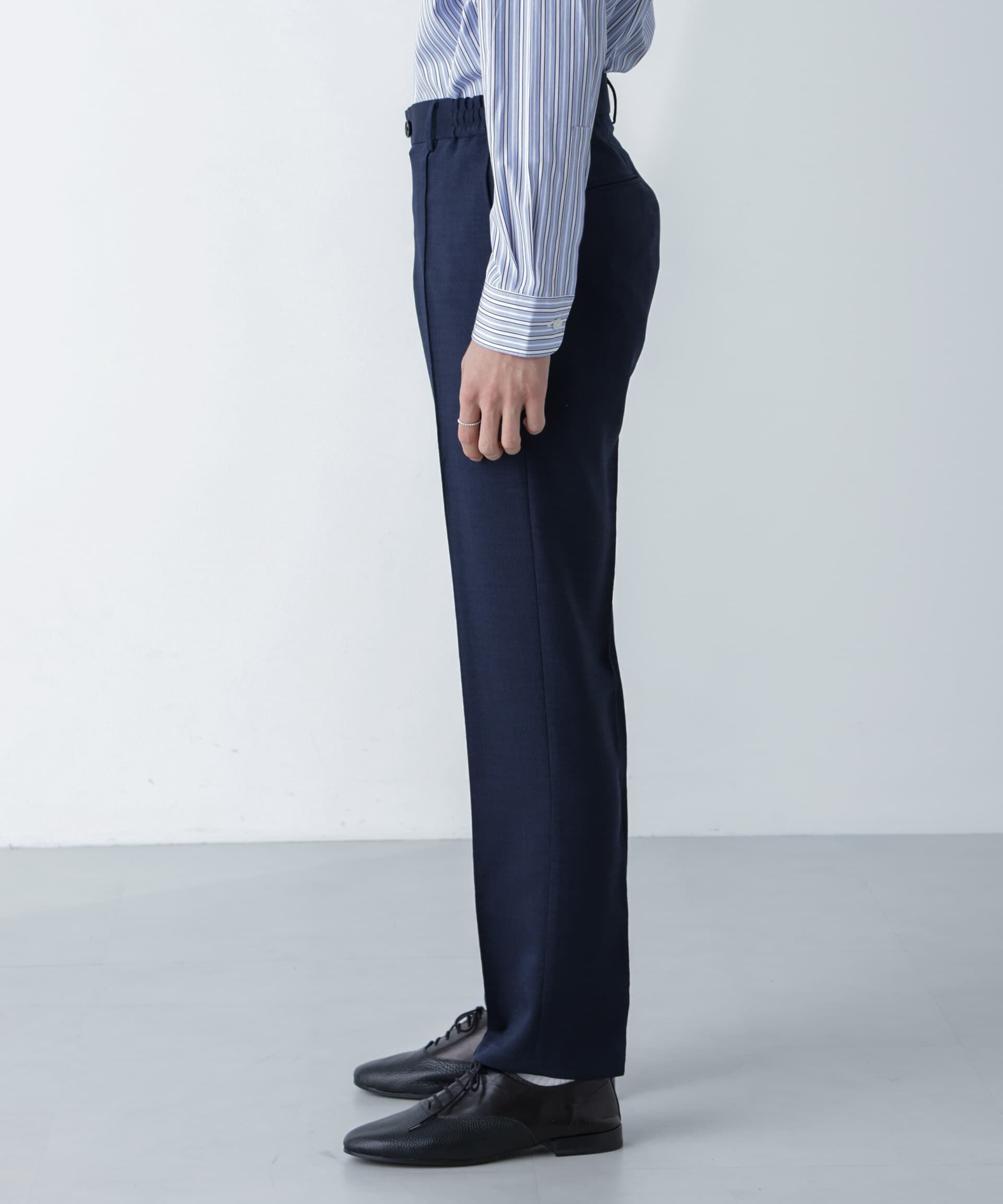 nano･universe「「N TROUSERS」Reflax(R)スラブツイルストレッチパンツ（セットアップ可）」|スーツ|