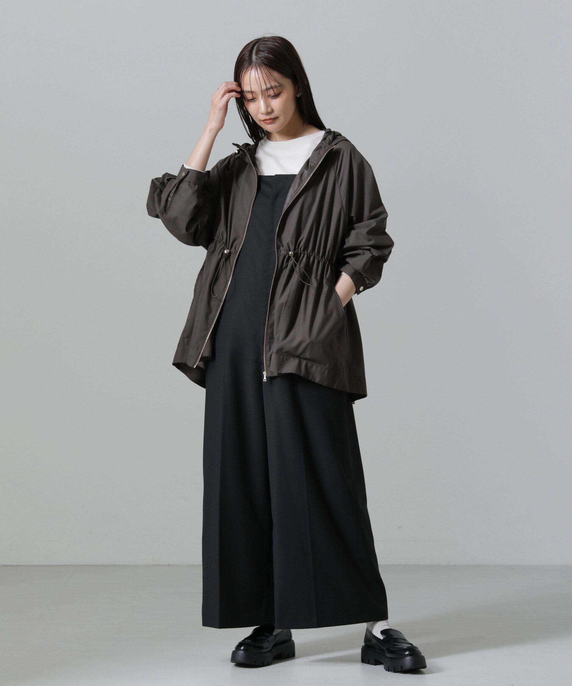 nano･universe「シアーローンドロストブルゾン」|ブルゾン・スタジャン|