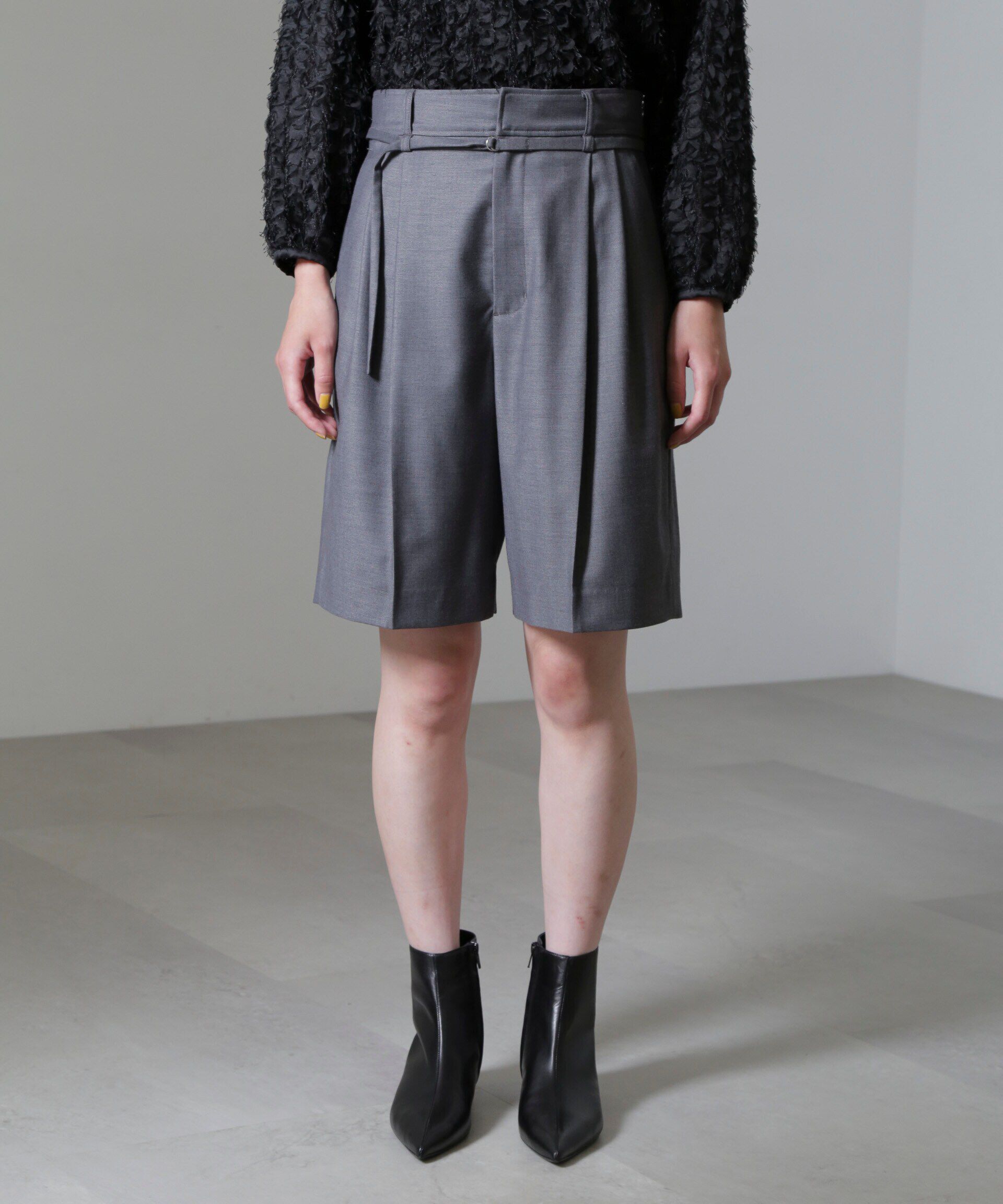 nano･universe「スーチングショートパンツ」|チノ|