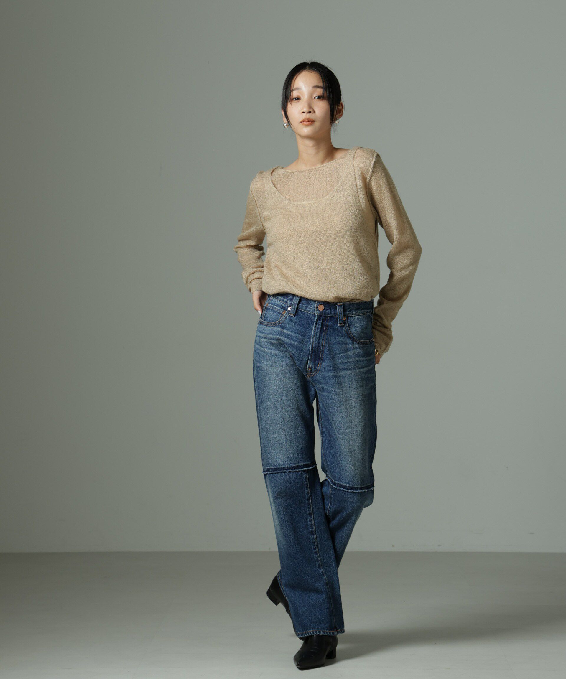 nano･universe「ビスチェセットニット」|ニット・セーター|