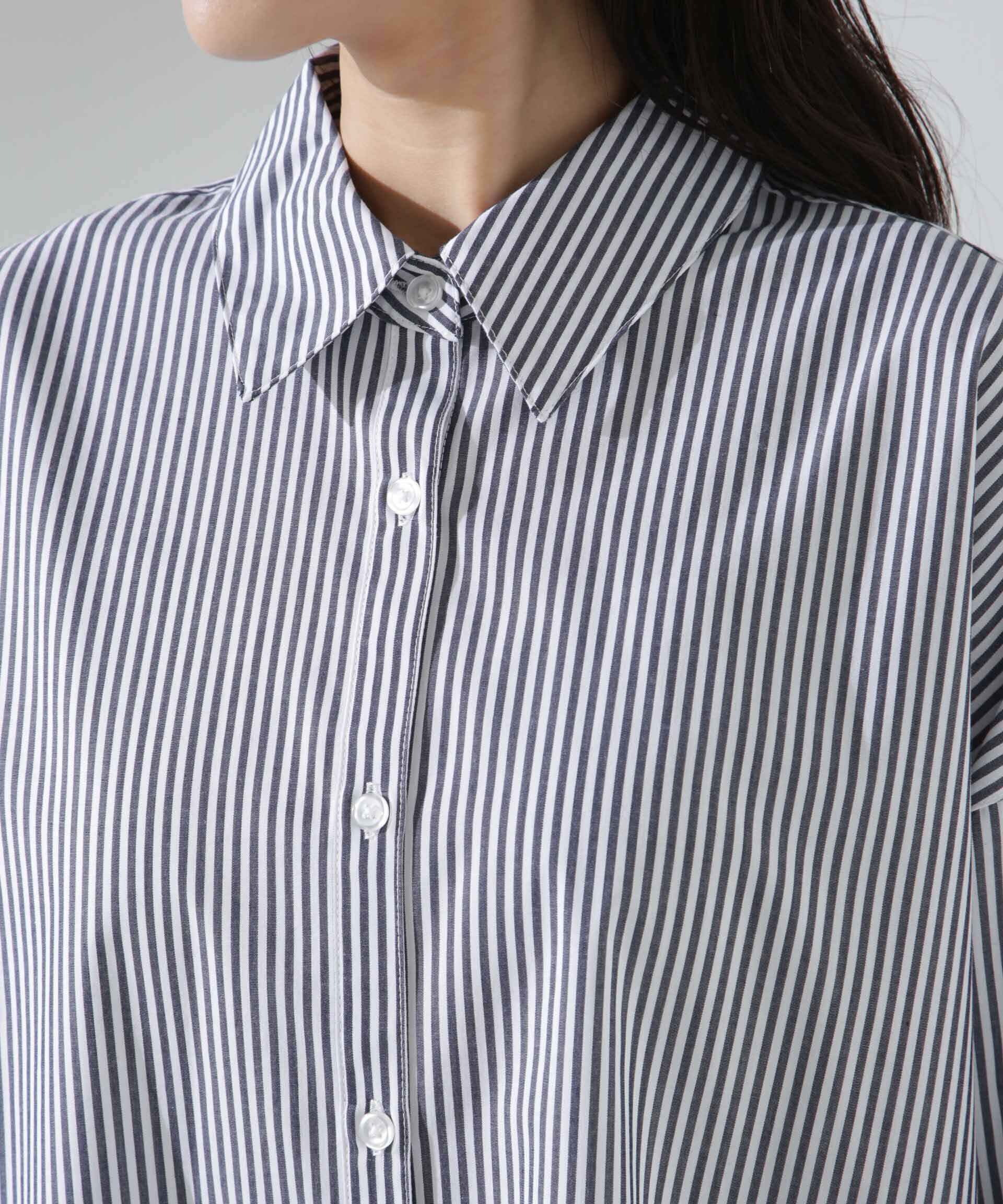 nano･universe「ブロードワイドシルエットシャツ」|シャツ・ブラウス|