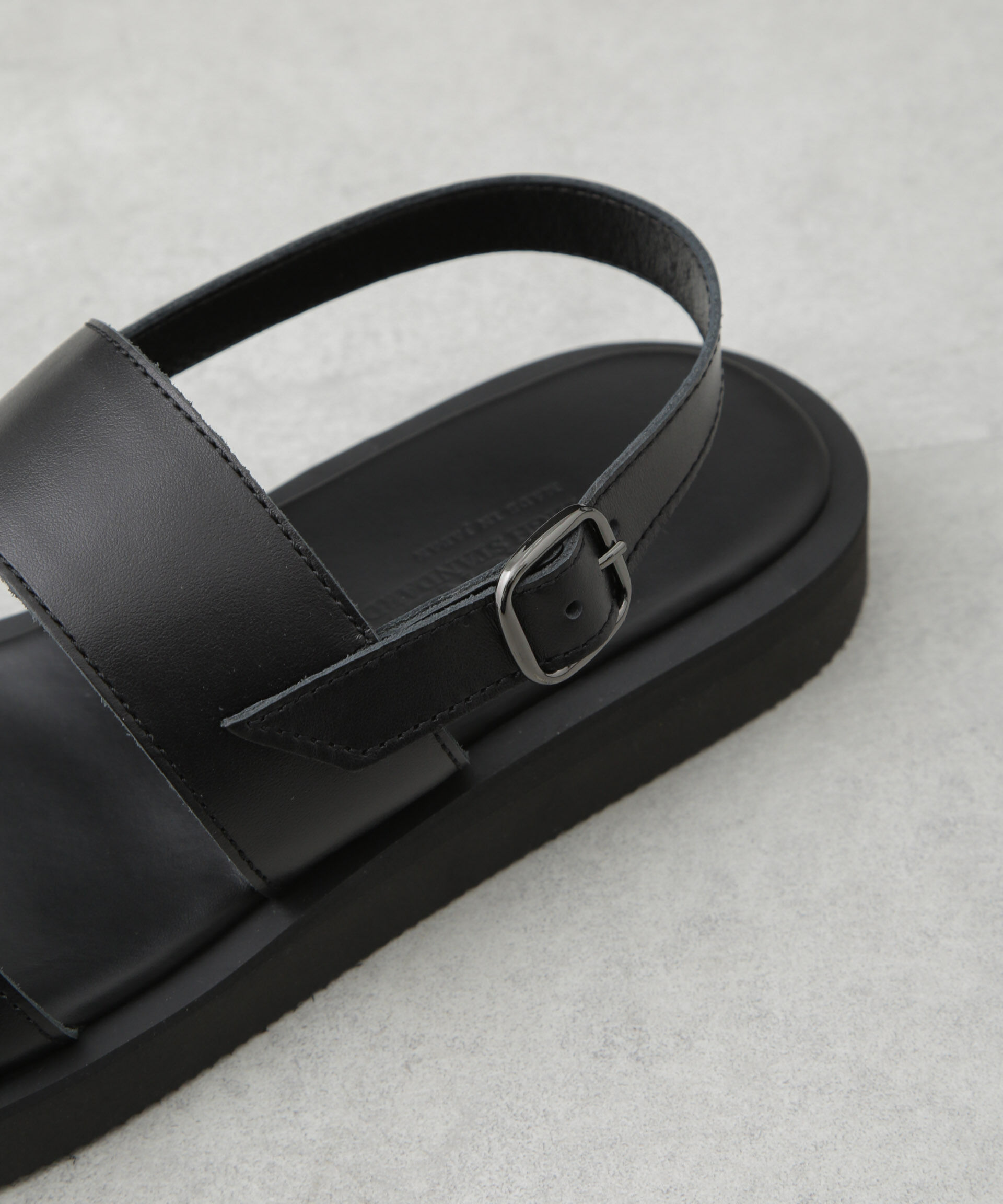 nano･universe「PADRONE THE STANDARD LINE/別注BACK STRAP SANDAL/ストラップ サンダル」|サンダル|