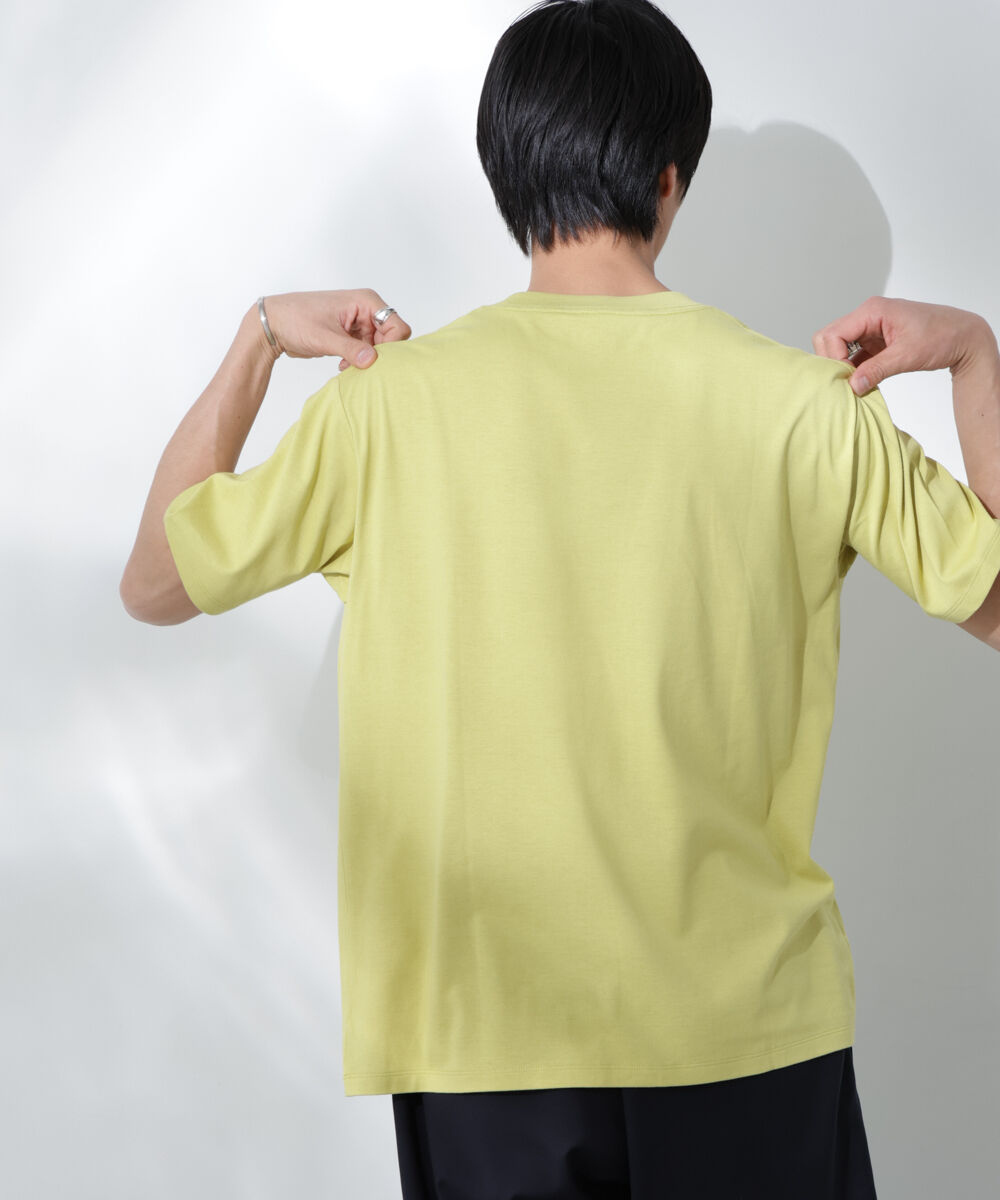 nano･universe「Anti Soaked(R)汗染み防止 De Light ミドルシルエットTシャツ」|Tシャツ・カットソー|