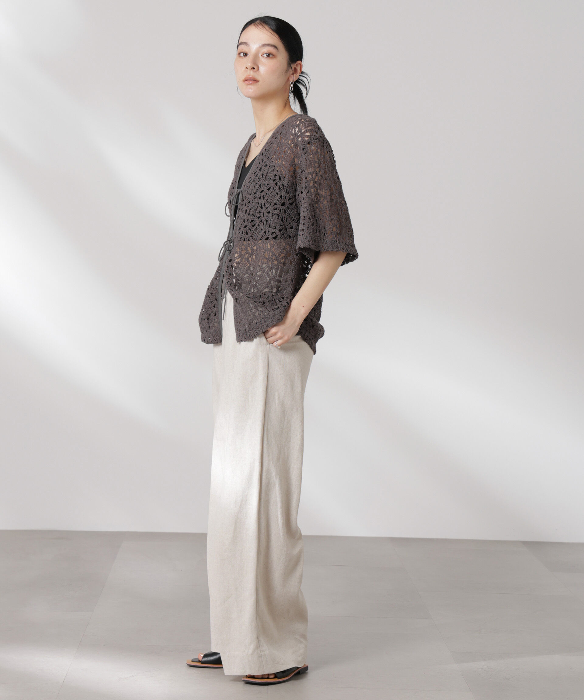 nano･universe「コットンコードレースジャケット（セットアップ可）」|テーラードジャケット|