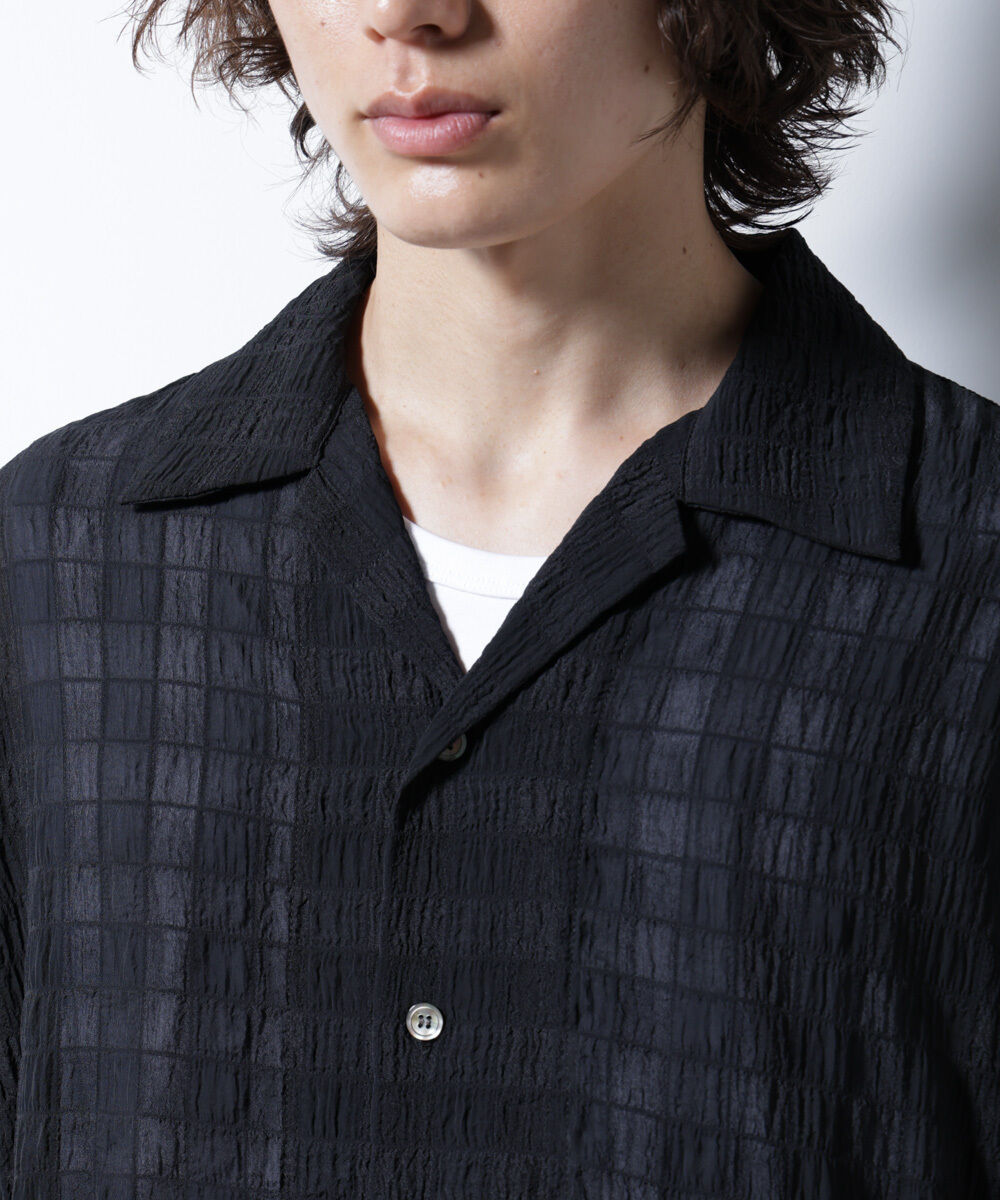 nano･universe「シースルーチェックシャツ」|シャツ・ブラウス|