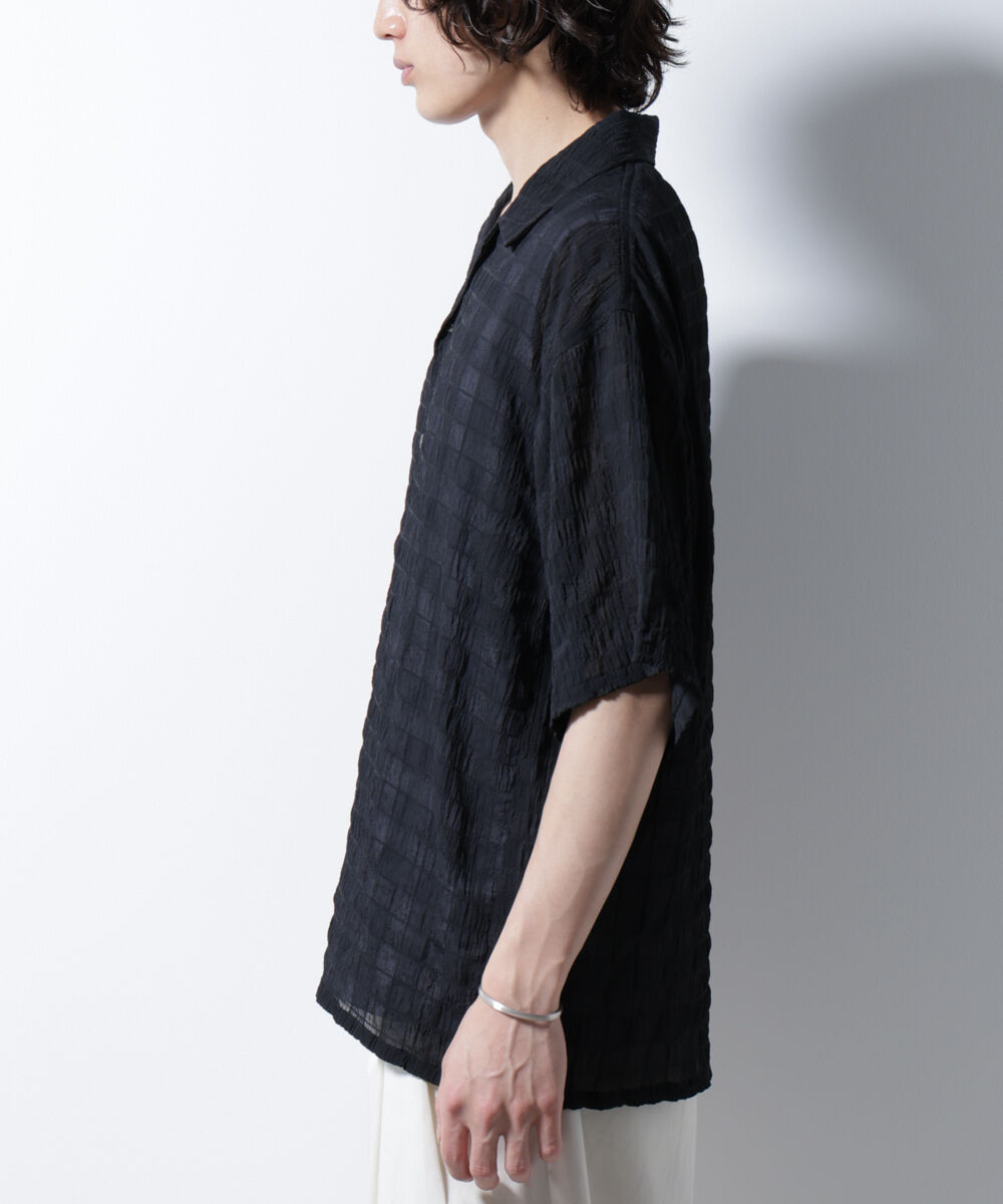 nano･universe「シースルーチェックシャツ」|シャツ・ブラウス|