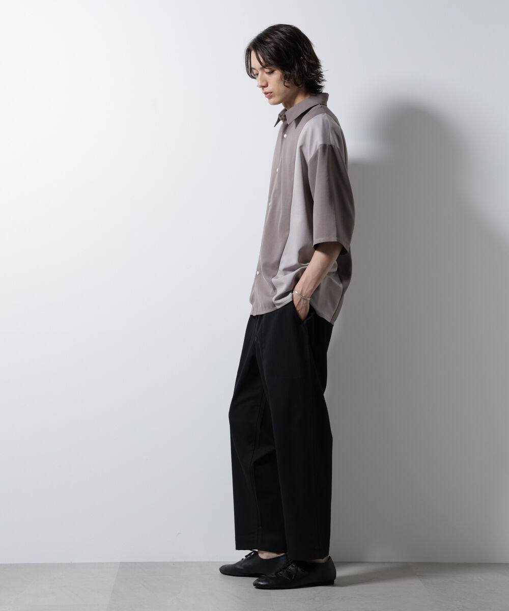 nano･universe「リネンミックスリラックスイージーパンツ」|チノ|