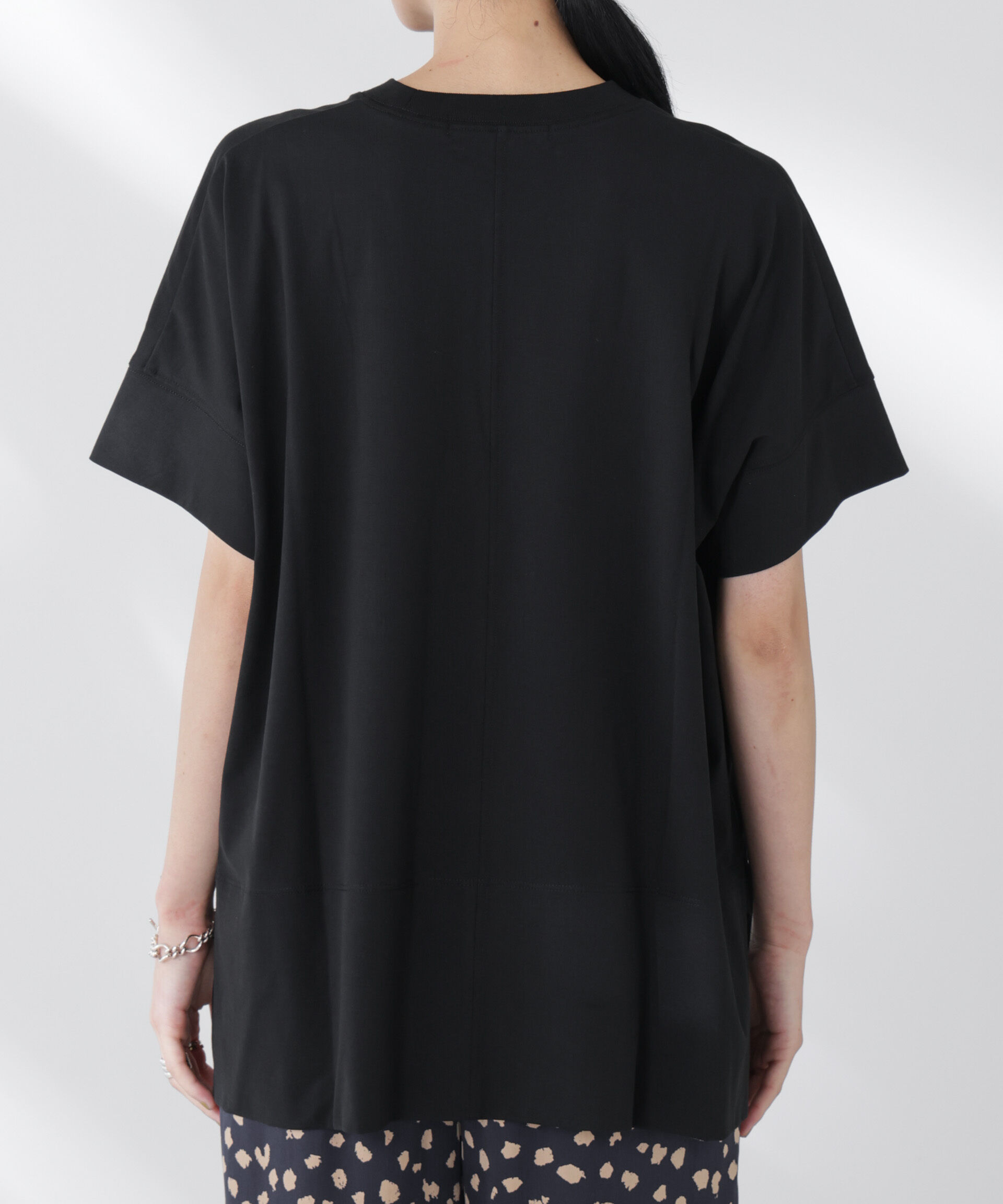 nano･universe「NANOFINE強撚コットンワイドTシャツ」|Tシャツ・カットソー|