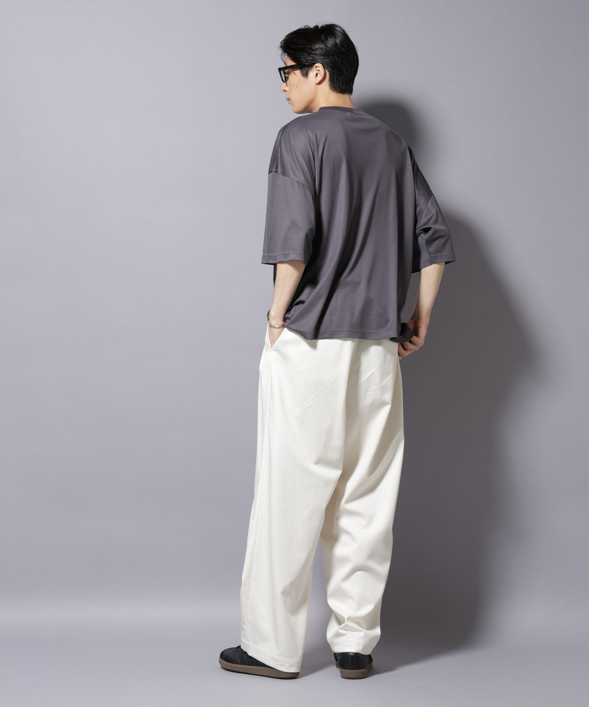 nano･universe「MIYATA&times;NANO JAPAN MADE キュプラ混 Tシャツ」|Tシャツ・カットソー|