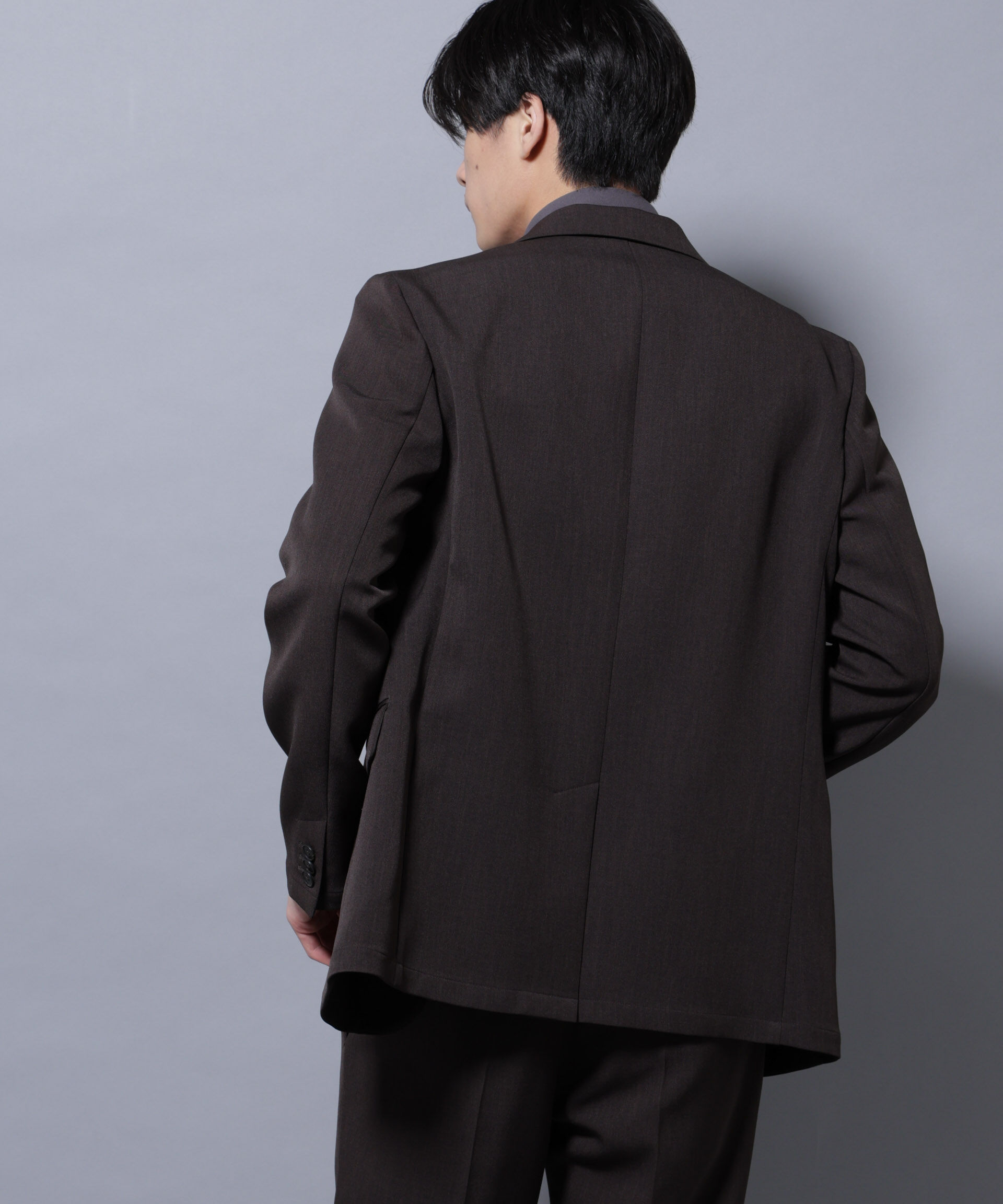 nano･universe「｢Damerino｣ReflaxR ダブルクロスウェザーセットアップ」|スーツ|