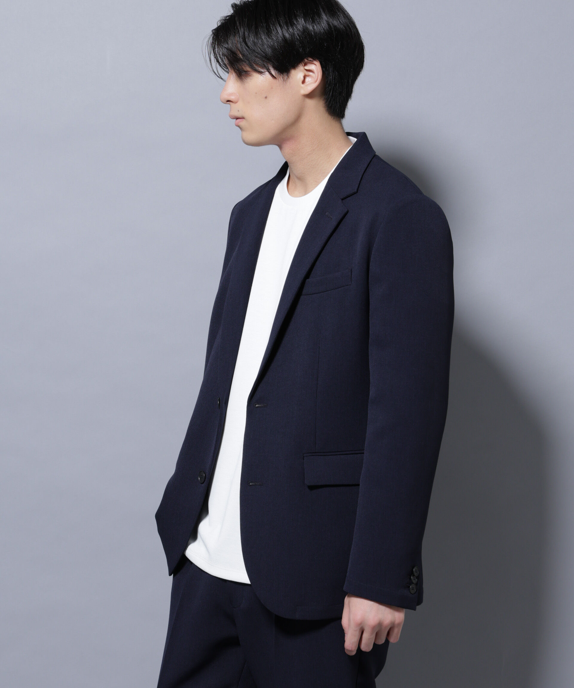 nano･universe「｢Damerino｣ReflaxR ダブルクロスウェザーセットアップ」|スーツ|