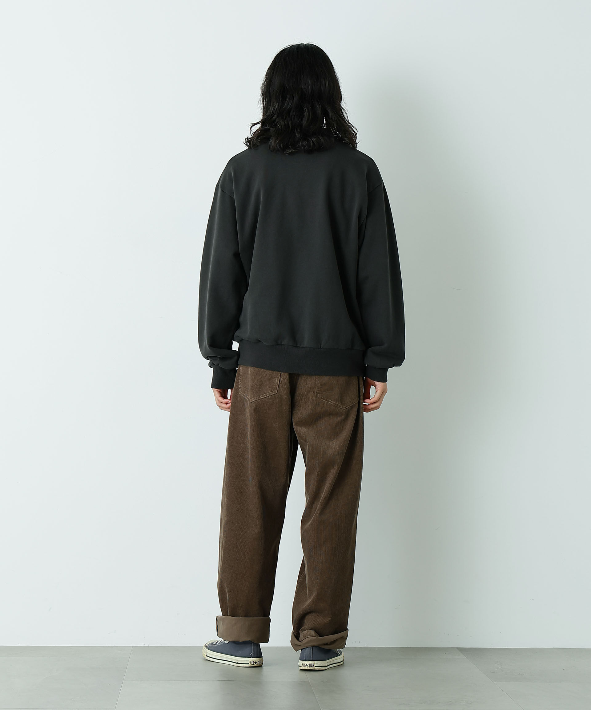 nano･universe「｢HOTEL PALACE｣ スキッパーロゴスウェット」|Tシャツ・カットソー|