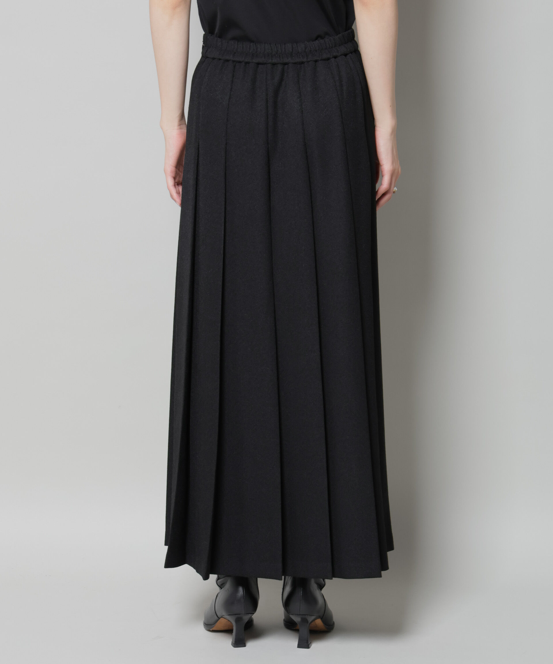 nano･universe「ワイドプリーツロングスカート」|スカート|