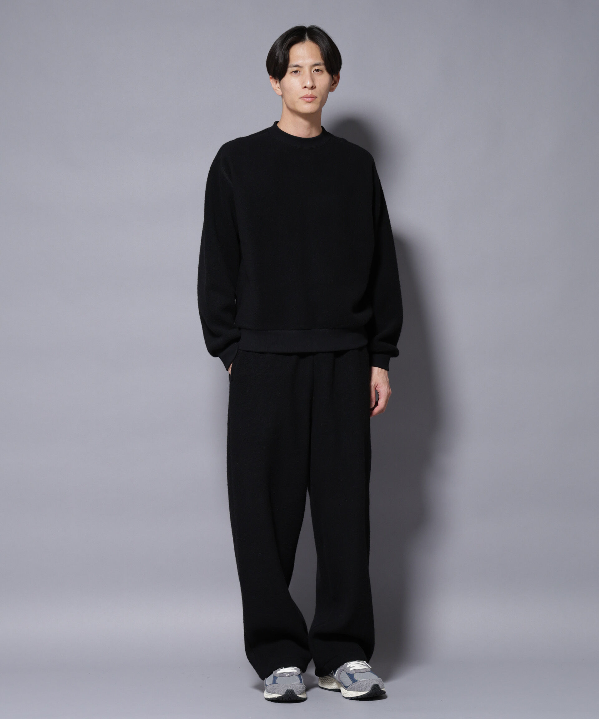 nano･universe「MIYATA&times;NANO JAPANMADE　ウールコットンイージーパンツ」|チノ|