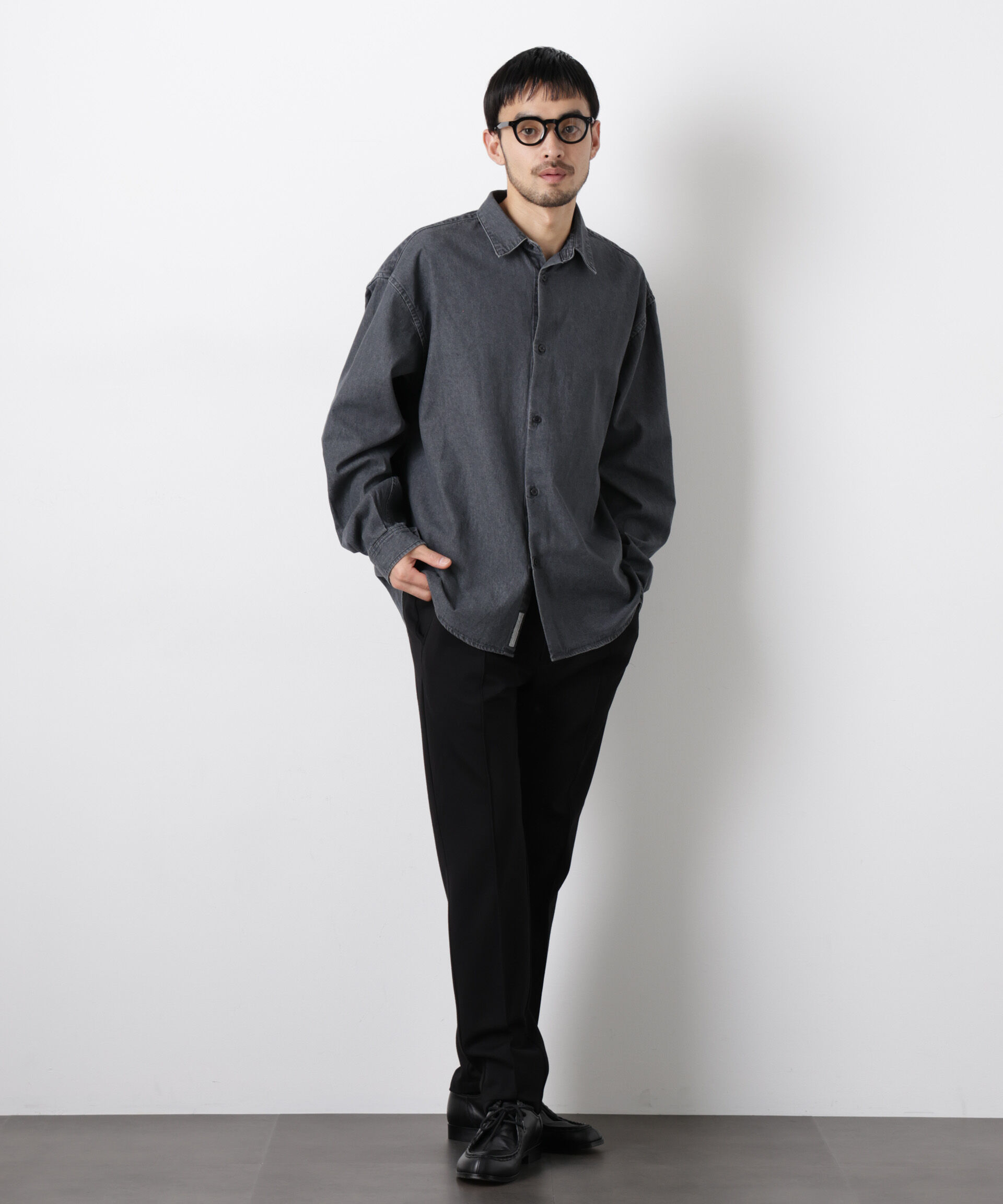 nano･universe「「モダンコンフォート」スリムイージースラックス」|チノ|