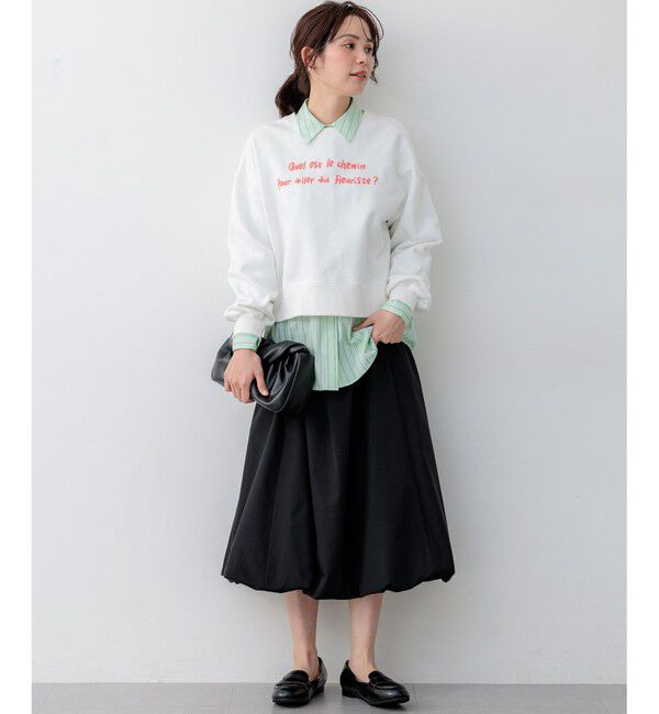 組曲「ソフトクロスバルーン スカート」|スカート|