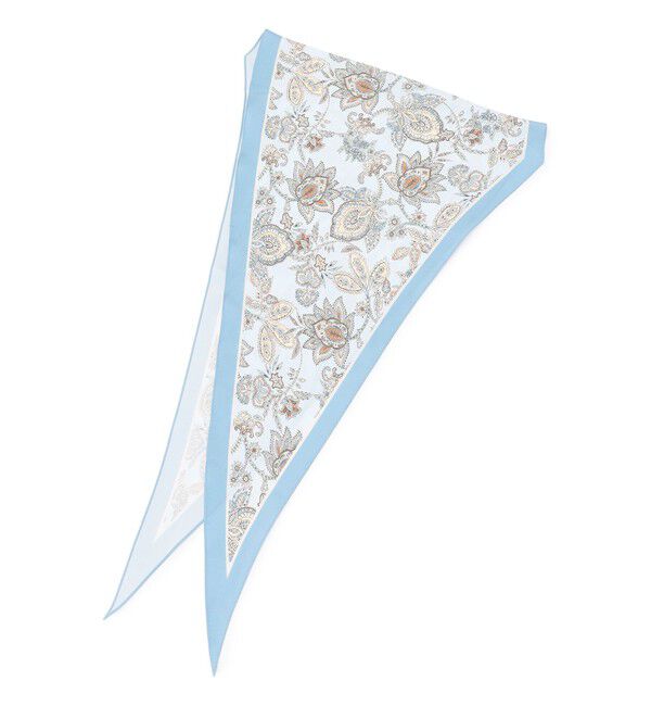 23区「【VERY掲載】Ericaキャラコ  ペイズリープリント スカーフ」|バンダナ・スカーフ|