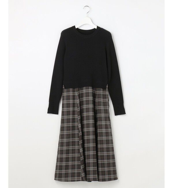 ANY SIS「ドッキングニット ワンピース」|ワンピース|