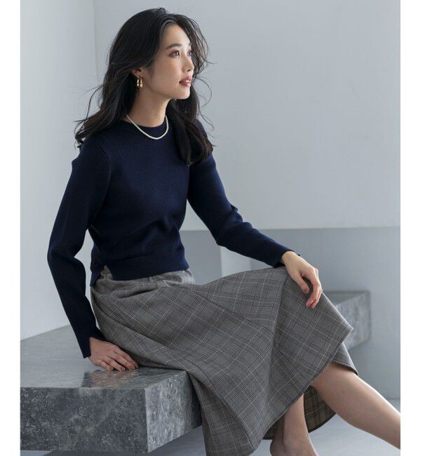 ANY SIS「ドッキングニット ワンピース」|ワンピース|