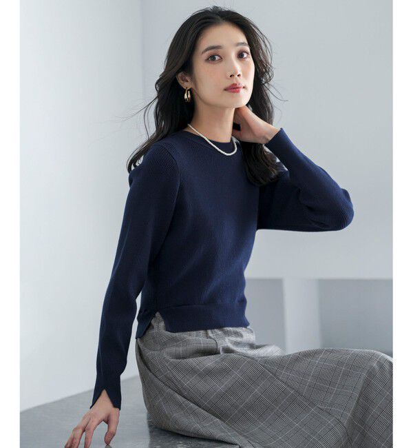 ANY SIS「ドッキングニット ワンピース」|ワンピース|