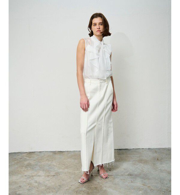 Grace Class「シアーボウタイノースリーブ」|シャツ・ブラウス|