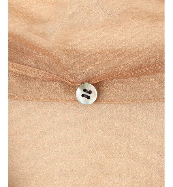 Grace Class「シアーボウタイノースリーブ」|シャツ・ブラウス|