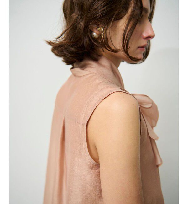 Grace Class「シアーボウタイノースリーブ」|シャツ・ブラウス|