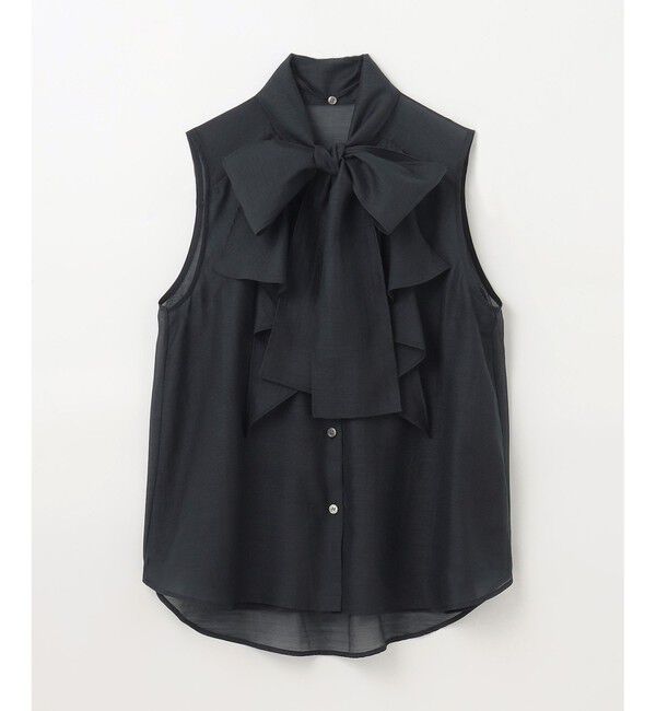 Grace Class「シアーボウタイノースリーブ」|シャツ・ブラウス|