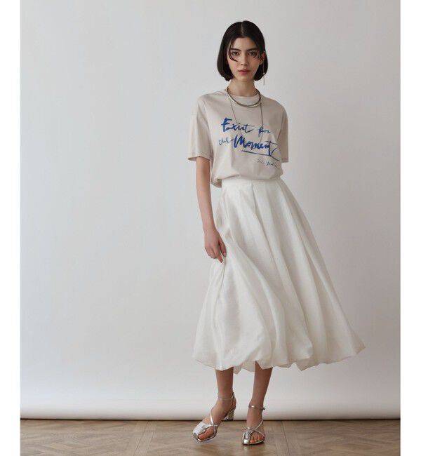 Diagram「バルーンシアースカート」|スカート|ホワイト