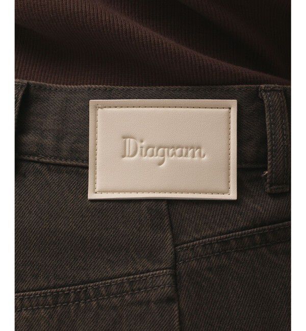 Diagram「バギーデニムパンツ」|デニム|