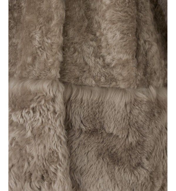 Grace Class「ムートンポンチョコート」|ポンチョ・ケープ|