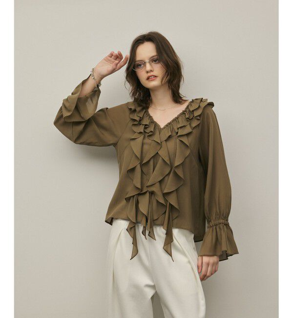 Diagram「フリルブラウス」|シャツ・ブラウス|