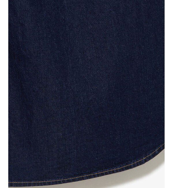 LACOSTE「ロングデニムシャツドレス / シャツワンピース ウエストベルト付き」|ワンピース|