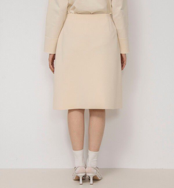 NOLLEY'S「《セットアップ対応》《手洗い可能》ニットミニスカート」|台形|