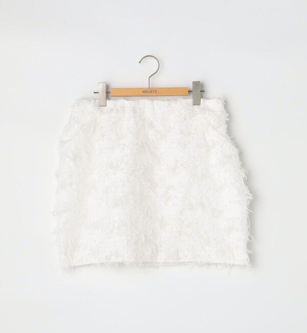 NOLLEY'S「【KIRYU】フェザーカットジャガードビスチェ兼ミニスカート」|スカート|