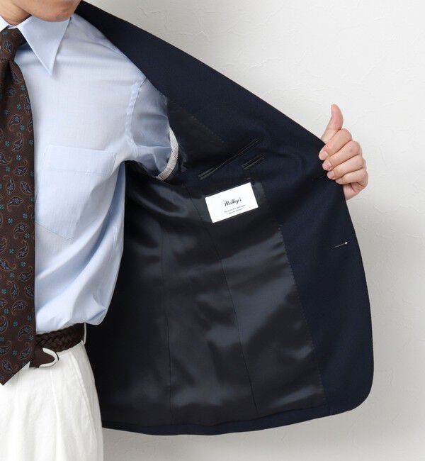 NOLLEY'S goodman「《ビジカジ対応》IMPORT FABRIC JACKET 25SS」|テーラードジャケット|