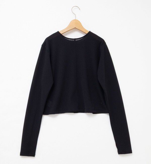 NOLLEY'S「《アンサンブル対応》シアーワッフル2WAYカーディガン」|カーディガン|