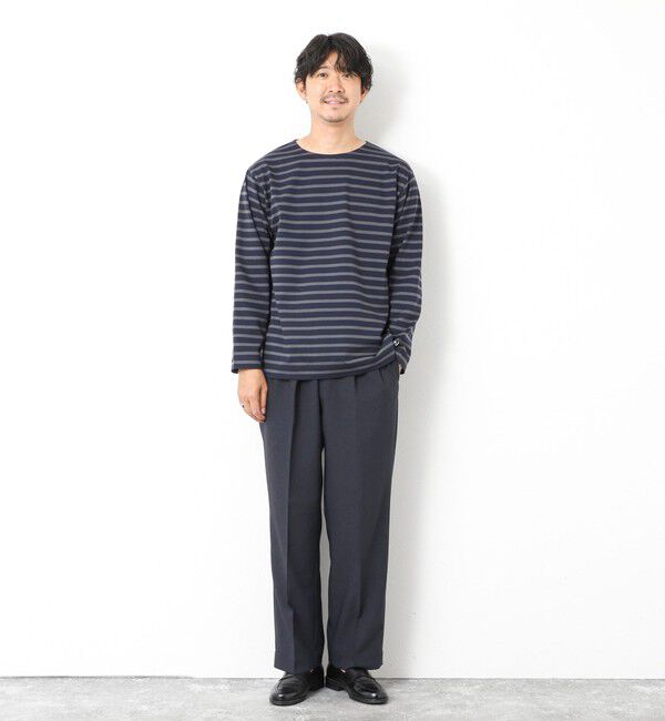 NOLLEY'S goodman「MVSシルケットボーダーBN」|Tシャツ・カットソー|