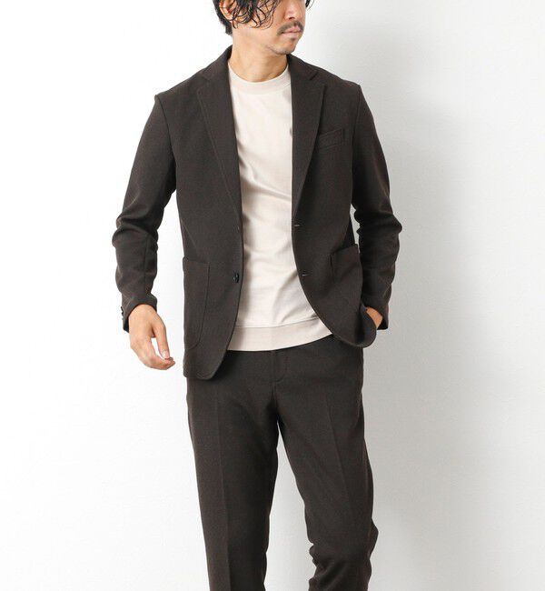 NOLLEY'S goodman「《ビジカジ/セットアップ対応》【尾州】先染めハニカムイージーJK 25AW」|テーラードジャケット|