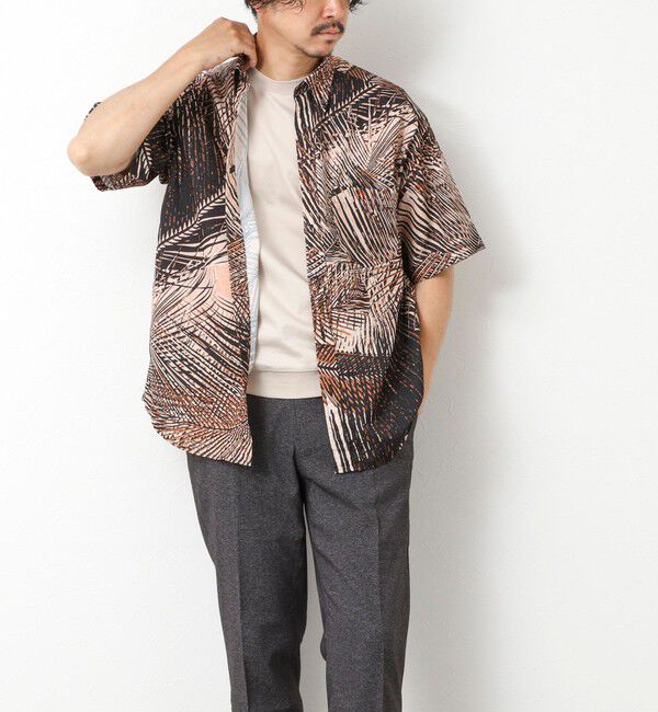 NOLLEY'S goodman「【DotAir】吸水速乾 総柄BDシャツ 25SS」|シャツ・ブラウス|