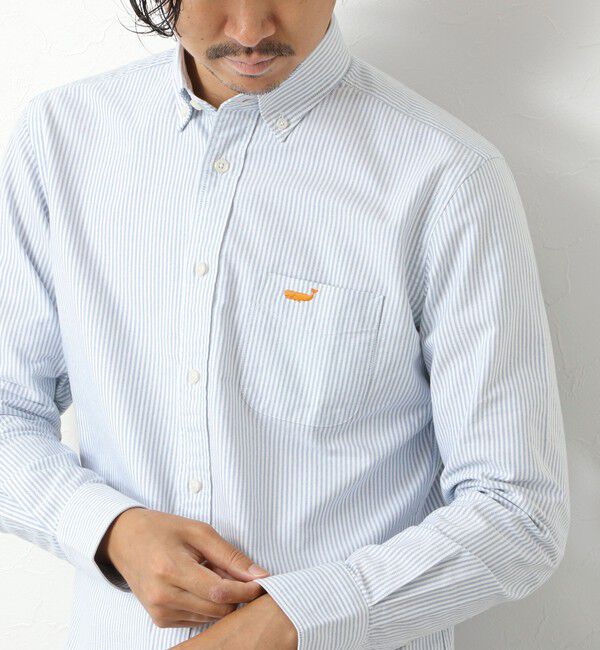 NOLLEY'S goodman「TRADITIONAL OXクジラBD 25AW」|シャツ・ブラウス|ブルー系その他2