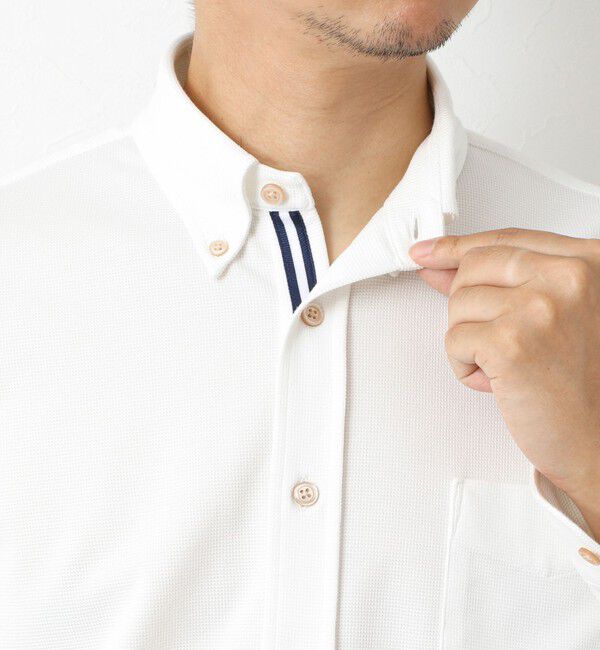 NOLLEY'S goodman「《ビジカジ対応》【ALBINI】吸水速乾テープBD 25AW」|シャツ・ブラウス|