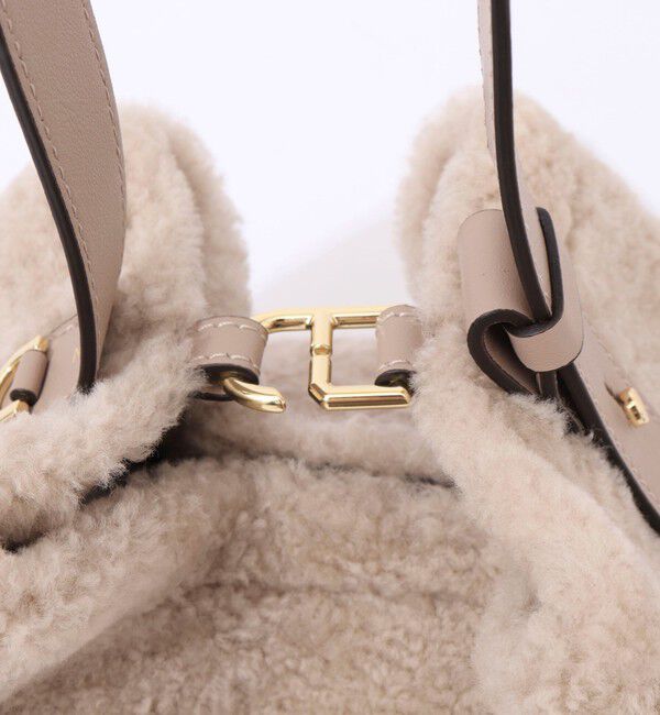 NOLLEY'S「【LORISTELLA/ロリステッラ】別注キューブワンハンドルムートンバッグ」|ショルダー・メッセンジャー|