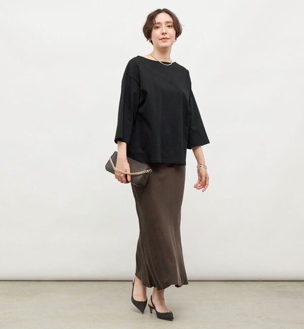 NOLLEY'S「【MD 二見☆別注】oversized cotton T-shirt」|Tシャツ・カットソー|